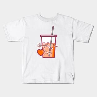 Bubble Tea Crew Kids T-Shirt